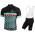 BIANCHI MILANO Codigoro Fahrradbekleidung Radtrikot Satz Kurzarm+Kurz Trägerhose Q6RZ0