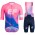 EF Education First PRO TEAM AERO 2019 Fahrradbekleidung Radtrikot Satz Kurzarm+Kurz Trägerhose F4EKZ