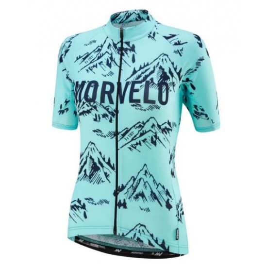 MORVÉLO Damen COLS SUPERLIGHT Fahrradbekleidung Radtrikot KQ59J