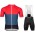 POC Essential Road Light Fahrradbekleidung Radtrikot Satz Kurzarm+Kurz Trägerhose Z5CSV