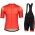 2020 SCOTT RC TEAM 10 Fahrradbekleidung Radtrikot kurzarm+Trägerhose kurz Rot