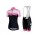 2015 ALE Fahrradbekleidung Satz Fahrradtrikot Kurzarm Trikot und Kurz Radhose Schwarz roze 1 Dame W9E9E
