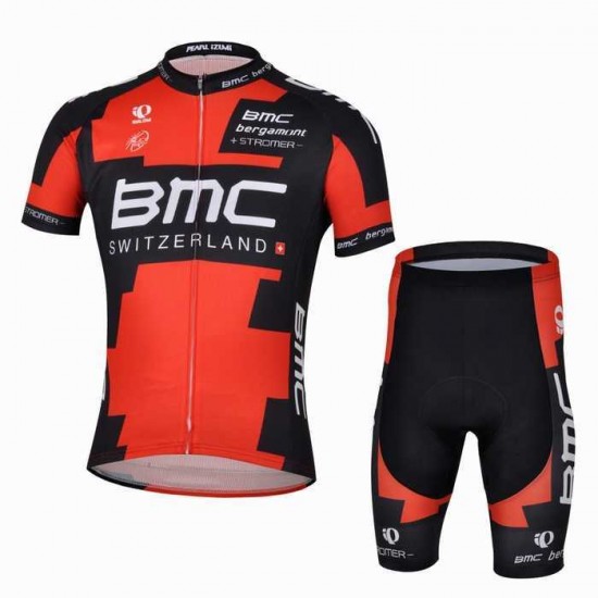 2013 BMC Racing Teams Fahrradkleidung Radsportbekleidung Kurzarm Trikot+Trägerhose Kurz GDUBH