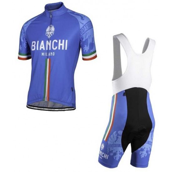 2016 BIANCHI-MILANO MONDEGO Fahrradbekleidung Radteamtrikot Kurzarm+Kurz Radhose Kaufen ZDB7U