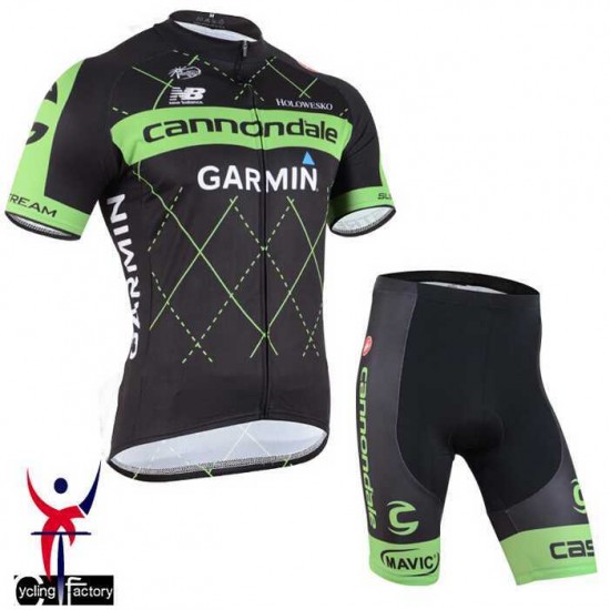 2015 Cannondale Garmin Fahrradbekleidung trikot Kurzarm+Kurz Radhose N4T0R