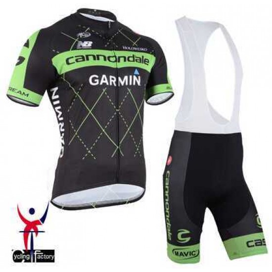 2015 Cannondale Garmin Fahrradbekleidung Radteamtrikot Kurzarm+Kurz Radhose Kaufen RW10Y