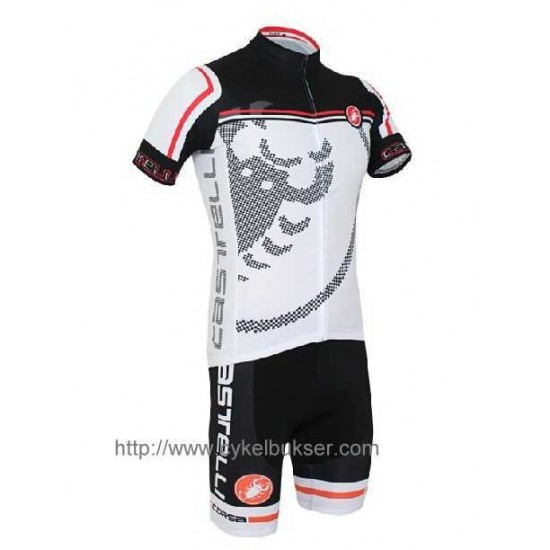 Castelli Velocissimo Giro Radbekleidung Radtrikot Kurzarm und Fahrradhosen Kurz BHJA0