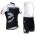 2015 Cervelo Fisshirt Korte Mouw Schwarz gris+Radteam Hose Bib MT29O