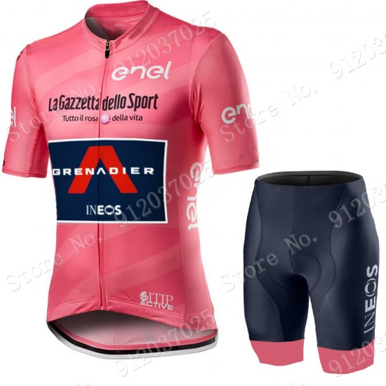 Pink giro d'italia 2021 Ineos Grenaider Fahrradbekleidung Radteamtrikot Kurzarm+Kurz Radhose pcCWt7