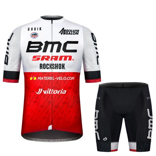 Absolute Absalon Bmc 2021 Team Fahrradbekleidung Radteamtrikot Kurzarm+Kurz Radhose miHbOi
