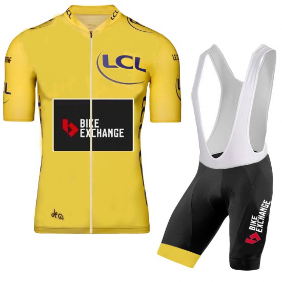 Bike Exchange Tour De France Pro Team 2021 Fahrradbekleidung Radteamtrikot Kurzarm+Kurz Radhose iBhCne