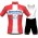 CHAMPION DANMARK Pro Team 2021 Fahrradbekleidung Radteamtrikot Kurzarm+Kurz Radhose 69LONy