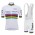Weib Champion Quick Step Pro Team 2021 Fahrradbekleidung Radteamtrikot Kurzarm+Kurz Radhose FGhnJA