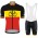 belgium Pro 2021 Team Fahrradbekleidung Radtrikot+Fietsbroeken Korte 6hOpFS