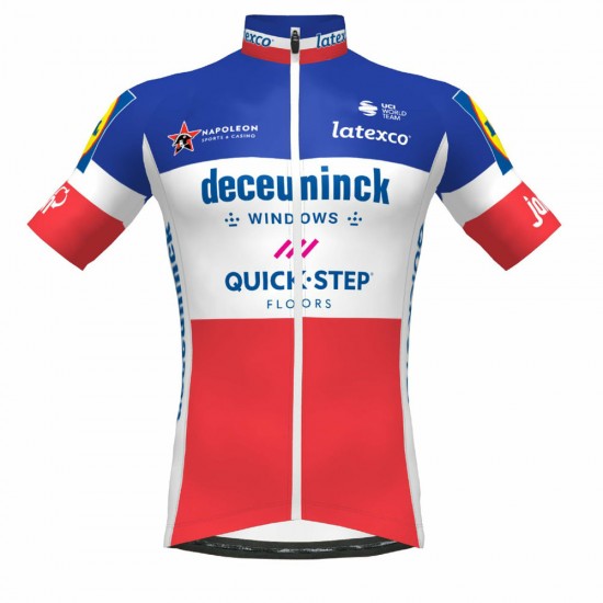 france champion Pro Team 2021 Fahrradbekleidung Radteamtrikot Kurzarm