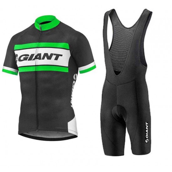 2016-2017 Giant Fahrradbekleidung Radteamtrikot Kurzarm+Kurz Radhose Kaufen grün 02 2M4IF