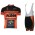 2015 KTM Pro team Fahrradbekleidung Radteamtrikot Kurzarm+Kurz Radhose Kaufen Schwarz orange GBA54