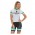 Bianchi Milano Nevola white Damen Set Fahrradbekleidung Radtrikoten+Kurz Radhose APT8T