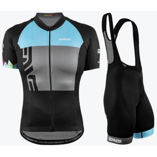 ENVE X ELIEL 10 YEAR Dame Fahrradbekleidung Radtrikot Satz Kurzarm+Kurz Trägerhose XZZES