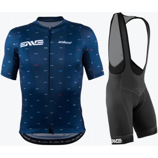 ENVE X ELIEL ASTEROID Fahrradbekleidung Radtrikot Satz Kurzarm+Kurz Trägerhose E0WDV