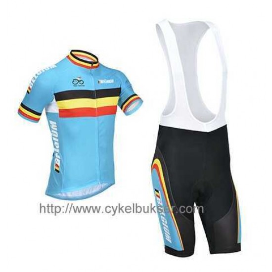 Nazionale Belga Teams Fahrradbekleidung Radteamtrikot Kurzarm+Kurz Radhose Kaufen WXZVK