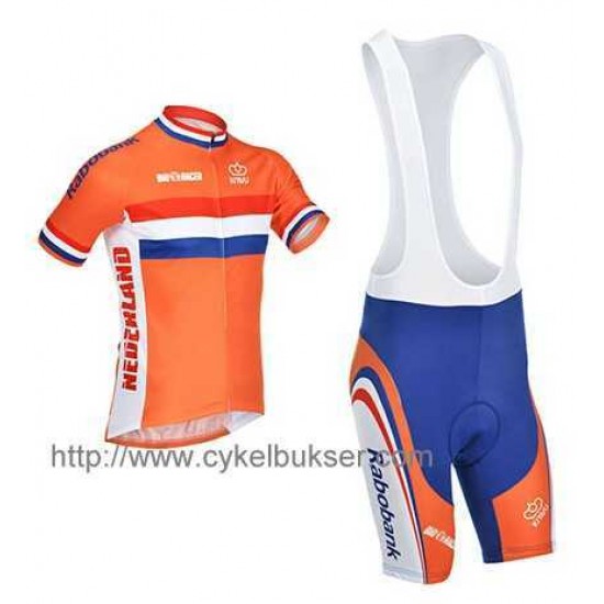 Nazionale Olandese Teams Fahrradbekleidung Radteamtrikot Kurzarm+Kurz Radhose Kaufen 4UJ2T