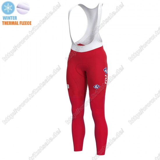 Swiss FDJ Winter Thermal Fleece 2021 Lang Trägerhose Online SQTLR