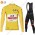 Winter Thermal Fleece UAE EMIRATES Tour De France 2021 Fahrradbekleidung Radtrikot Langarm+Lang Trägerhose YVQNS