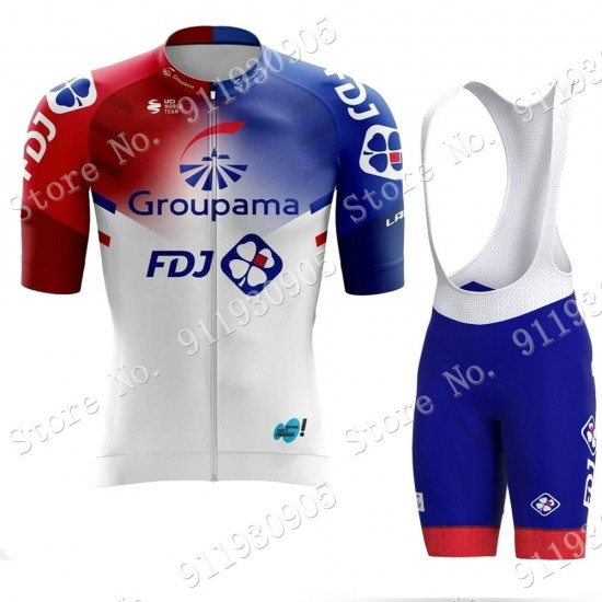 FDJ Pro Team 2021 Fahrradbekleidung Radteamtrikot Kurzarm+Kurz Radhose Kaufen 62 l1mgy