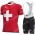 FDJ Pro Team Swiss 2021 Fahrradbekleidung Radteamtrikot Kurzarm+Kurz Radhose Kaufen 854 ScIBM