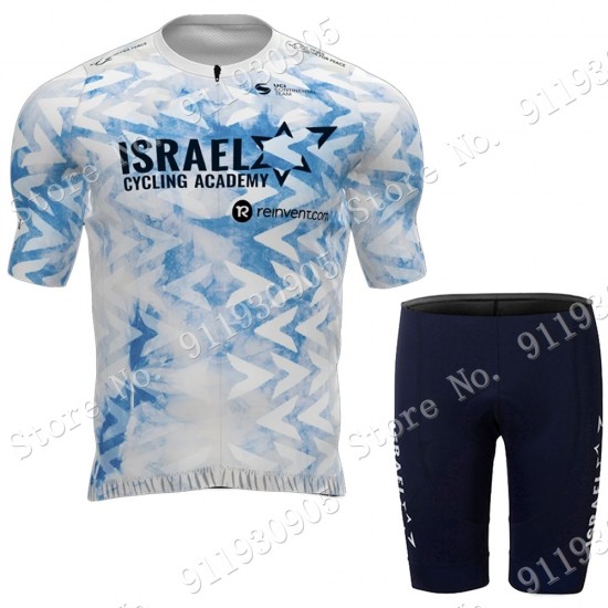 Weiß Israel Start Up Nation Giro d'Italia 2021 Fahrradbekleidung Radteamtrikot Kurzarm+Kurz Radhose Kaufen 518 UoHPf