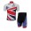 Goedkoop Sky British Radbekleidung Radtrikot Kurzarm und Fahrradhosen Kurz 376K2