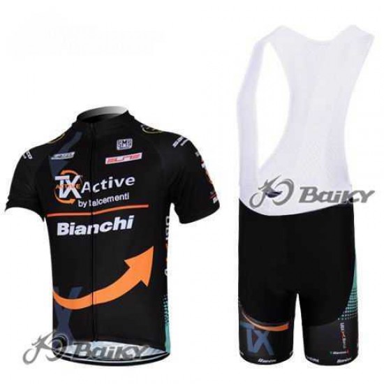 2012 TX active bianchi Pro Team Fahrradbekleidung Radteamtrikot Kurzarm+Kurz Radhose Kaufen 4WO7H