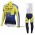 Teams Saxo Tinkoff 2014 Fahrradbekleidung Radtrikot Langarm+Lang Trägerhose JN9Q4