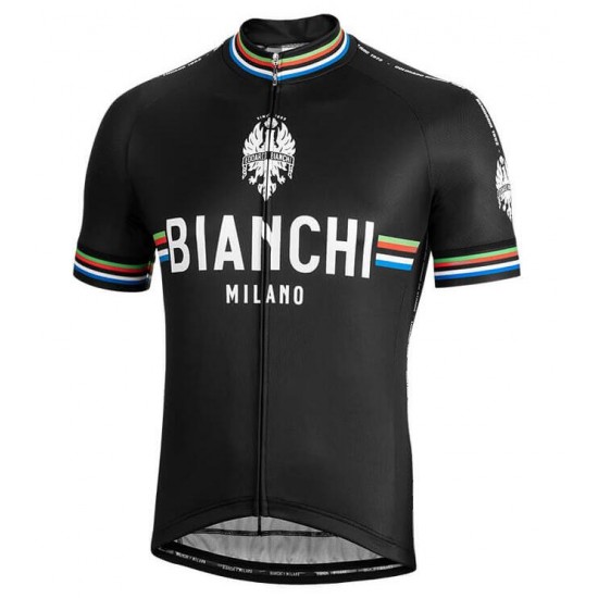 BIANCHI MILANO New Pride black Fahrradbekleidung Radtrikot H5XDO