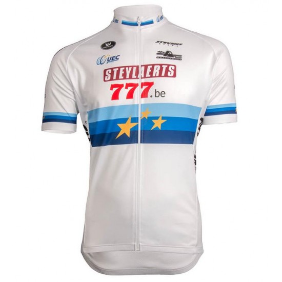 Steylaerts-777 European Champion 2019 Fahrradbekleidung Radtrikot 0YLEU