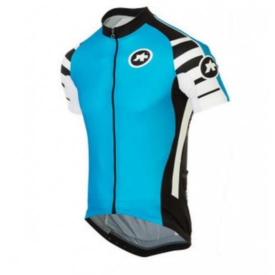 2016 ASSOS Fahrradbekleidung Radtrikot blau AXOV6