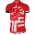 2016 Castelli Kinderen Veleno Fahrradbekleidung Radtrikot Rot 5G40Z