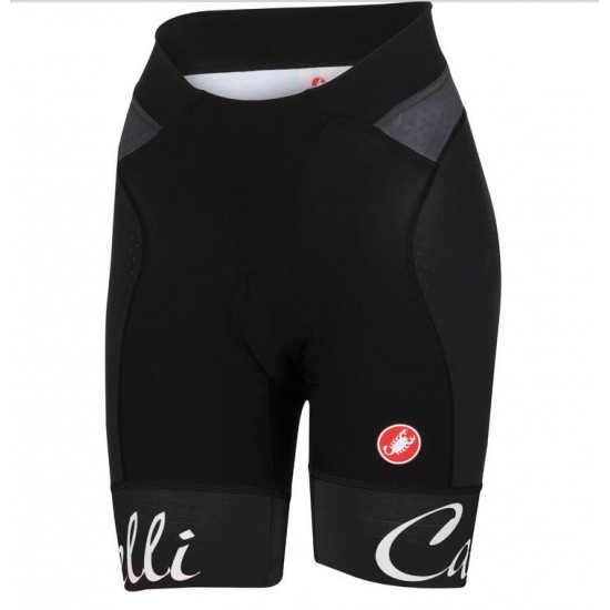 2016 Castelli vrouwen Free Aero Kurz Radhose Schwarz 5R6O9