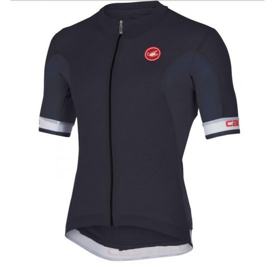 2016 Castelli Volata Fahrradbekleidung Radtrikot Schwarz I7EI9