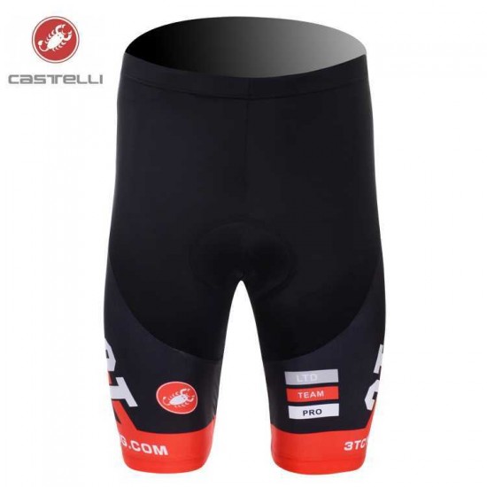 Castelli 3T 2014 Kurz Radhose Schwarz Rot 0VG4C