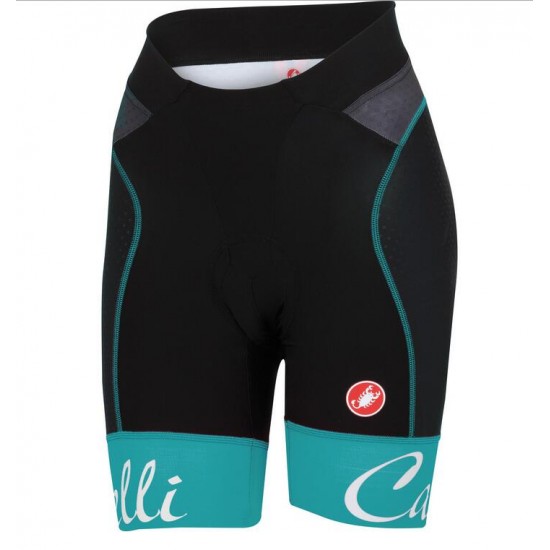 2016 Castelli vrouwen Free Aero Kurz Radhose grün D8TOK