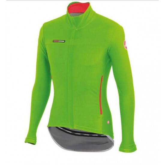 2016 Castelli Gabba 2.0 Fahrradbekleidung Radtrikot Langarmen grün FQX8C