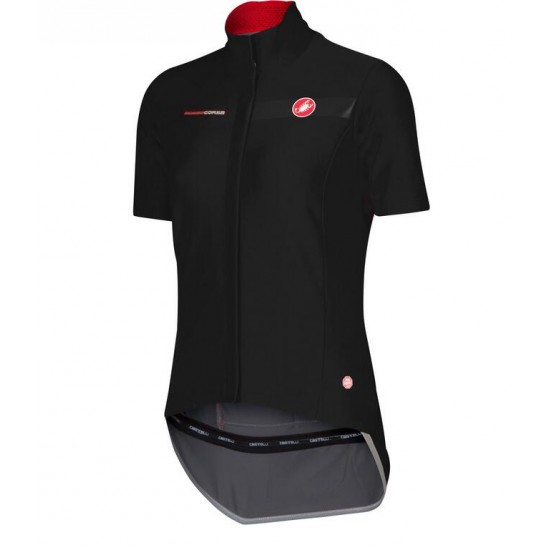 2016 Castelli vrouwen Gabba Fahrradbekleidung Radtrikot Schwarz J25LU