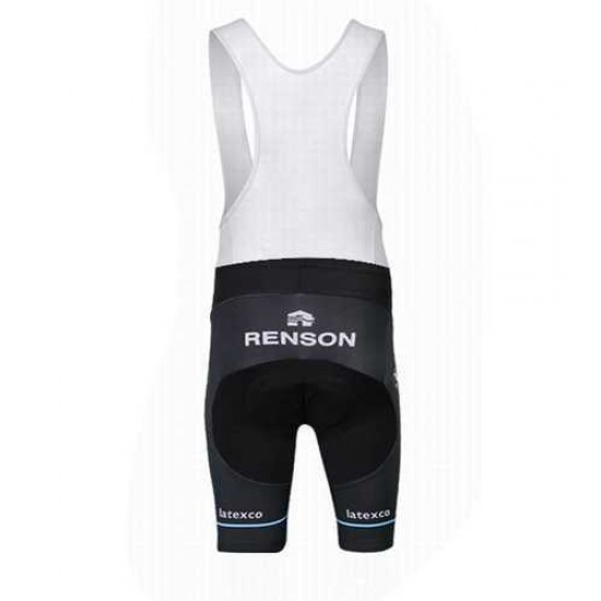 2014 Omega Pharma Quick Step Fahrradbekleidung Kurz Trägerhose Schwarz I1ISM