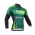 2014 Europcar Fahrradbekleidung Radtrikot Langarm grün Schwarz 1GBMH