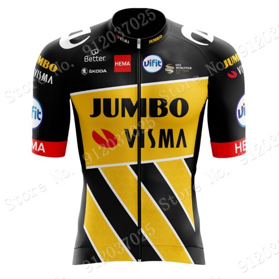 New Style Jumbo Visma 2021 Team Fahrradtrikot Radsport 1ILdz8