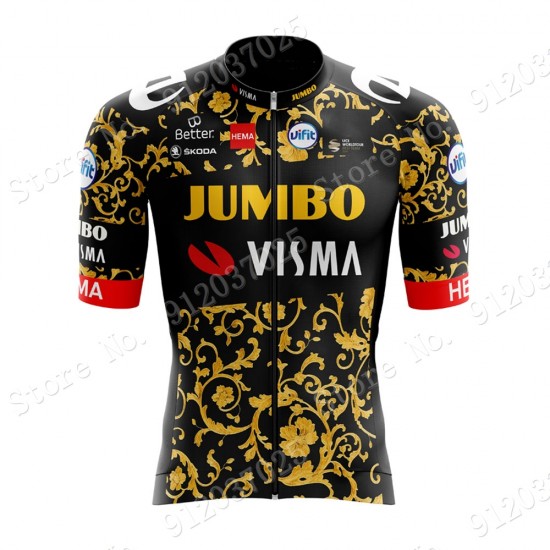 New Style Jumbo Visma 2021 Team Fahrradtrikot Radsport 9z4pcM