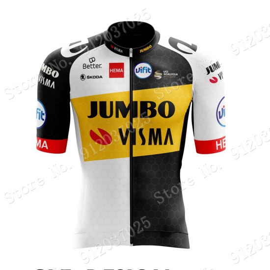 New Style Jumbo Visma 2021 Team Fahrradtrikot Radsport J7Nh5B