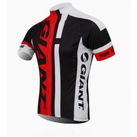 2014 Giant Fahrradtrikot Radsport Schwarz Rot B38D2